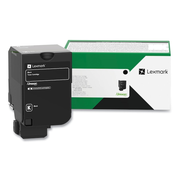 Lexmark Return Program Toner, 7,000 Page-Yield, Black 74C0SKG - main